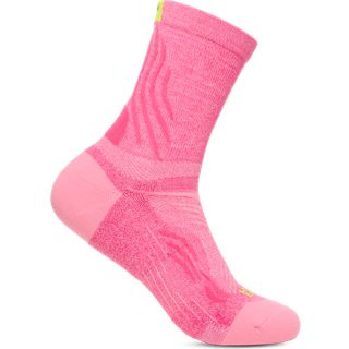 Hoka Unisex Bondi 9 Crew Run Sock Electric Rose, S