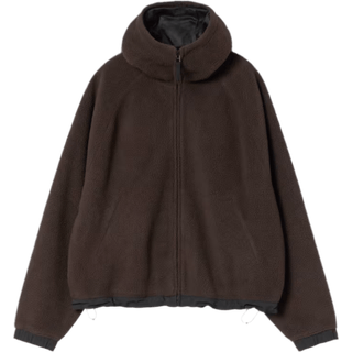 Carhartt WIP Helix Fleece Jakke - XS - palisander/black