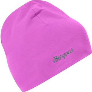 Bergans Juniors' Cotton Beanie Viola Violet, OneSize