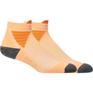 Asics Juniors' Fujitrail Quarter Sock Orange Glow, IV (XL)