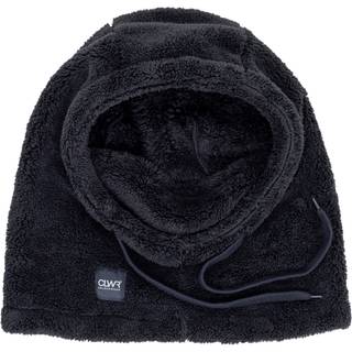 ColourWear Unisex So Fluffy Hood Black, OneSize