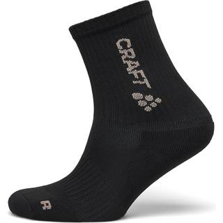 Craft Unisex Core Training Sock Black/Clay, 34/36