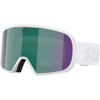 Bliz G002s Matte White/Brown W Green Multi, OneSize