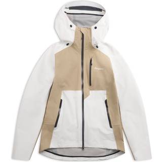 Bergans Women's Oppdal 3L Shell Jacket  Arctic White/sandstone, S