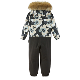 Reima Kids' Reimatec Winter Overall Kipina Black, 134