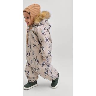 Reima Kids' Reimatec Winter Overall Lappi Earthy Beige, 80