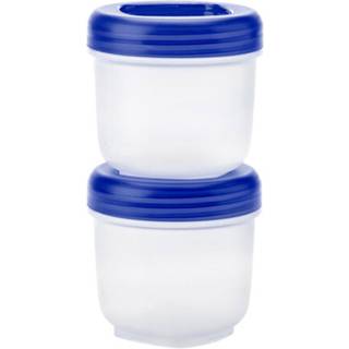 Snack pots madbøtter kongeblå 2 stk 150 ml