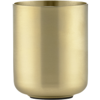 Zone Denmark Ume Tandbørstekrus - Brass - 10,3cm-dia.8,3cm