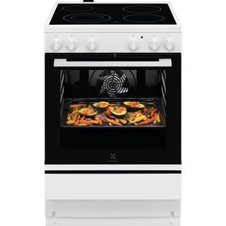 Electrolux 500 SurroundCook Glaskeramisk komfur 60 cm med aqua rengøring LKR64004NW