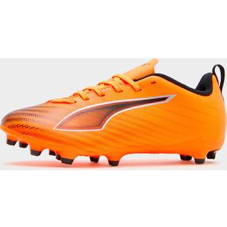 PUMA ULTRA 6 PLAY FG/AG Football Boots Youth, Shoes, Heat Fire/Black/Glowing Red, 29