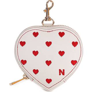 Núnoo Nøglering Heart Florence  - Hvid