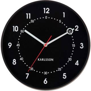 Karlsson Fresco vægur Ø31,5cm sort