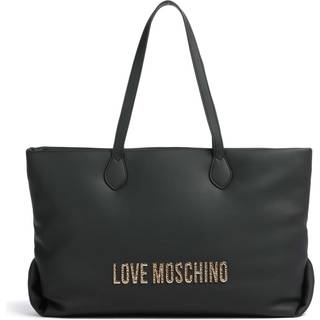 Love Moschino Bold Love Hammered Shopper taske sort
