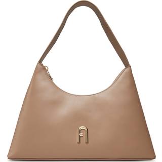 Furla Diamante S Skuldertaske taupe