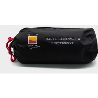 WildCountry Norte Compact 2 Footprint Black, OneSize