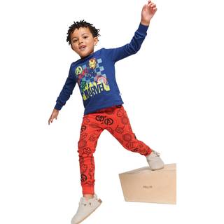 Brand Threads Brand Threads Blue Marvel Pyjamas Set