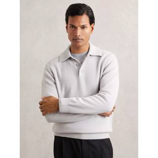 Reiss Reiss Deansgate polo-trøje i uld-blend med kashmir