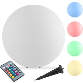 Kuglelampe Luminous Globe, LED, med fjernbetjening - M (Ø 40 x 40 cm)