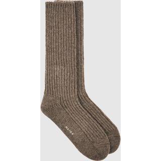 Reiss Reiss Carmen Ribstrikkede Sokker Med Cashmere