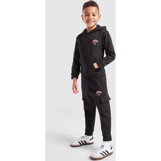 adidas Originals World Tour Cargo Tracksuit Children, Sort - 4-5Y