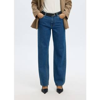 Mid-taljet Straight Fit Jeans