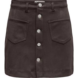 Onlamazing-stina Faux Suede Skirt