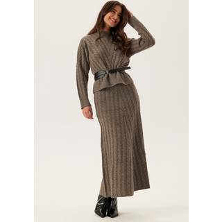 Virelli Ankle Cable Knit Skirt