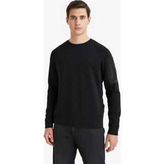 BOSS Green Herren Sweatshirt schwarz unifarben