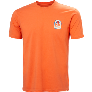 Helly Hansen Men's Massif Graphic T-Shirt Bonfire, L