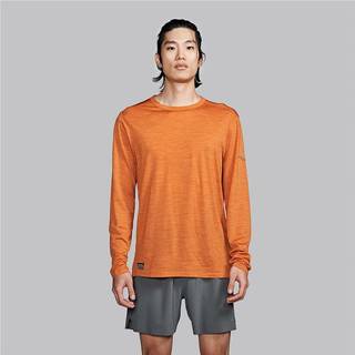 Saucony Men's Peregrine Merino Long Sleeve Amber Heather, M