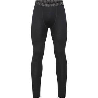 Gridarmor Men's Viks Wool Undertøy Longs Black Beauty, S