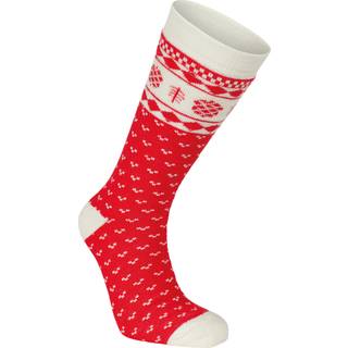 Ivanhoe Unisex Wool Sock Folklore Chilli Red, 35-38