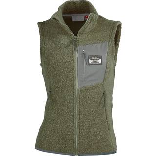 Lundhags Women's Flok Wool Pile Vest Uldvest Damer størrelse S farve brun