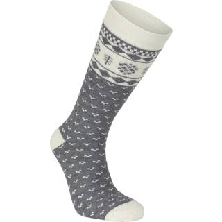 Ivanhoe Unisex Wool Sock Folklore Grey, 35-38