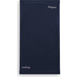 Bergans Juniors' Bergans Wool Neck Warmer Navy Blue/solid Grey, 50