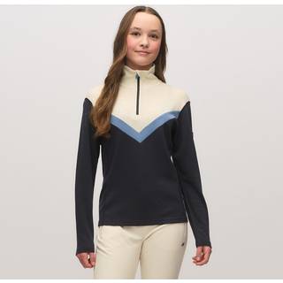 Skogstad Juniors' Gausta Merinoull Blanding Half-Zip Parisian Night, 143-154 (12 YR)