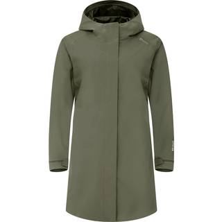 Urberg Women's 2L Rain Coat Deep Lichen Green, S