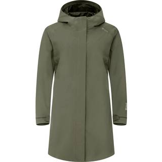 Urberg Women's 2L Rain Coat Deep Lichen Green, M