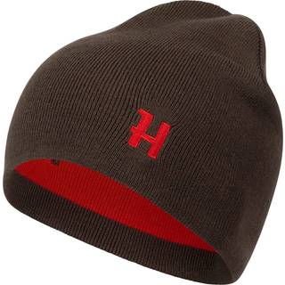 Härkila Aspire Reversible Beanie Shadow Brown/red, OneSize