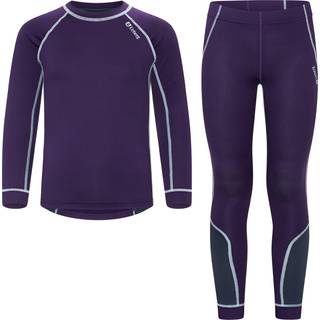 Urberg Juniors' Base Layer Set Grape, 122/128