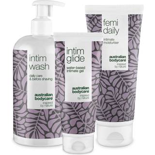 Pakke til pleje ved svie efter samleje â 3 intimprodukter til at lindre intimt ubehag i forbindelse med sex