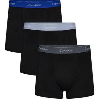 Calvin Klein Underwear 3-Pack Icon Relaxed Trunks, Sort - L