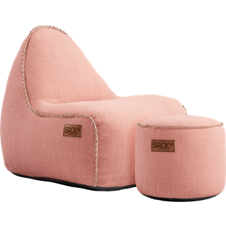 SACKit Cobana Junior Lounge Chair & Pouf - Cobana Rose