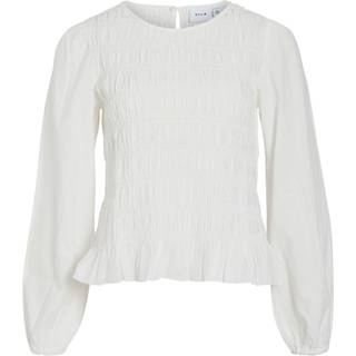 Vifeneka Langærmet Top Med Smocksyning