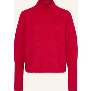 Højhalset sweater med relaxed fit i en uldblanding
