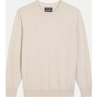 Marc O'Polo Herren Pullover beige unifarben