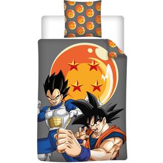 DRAGON BALL Z - Goku & Vegeta - Duvet Cover 140x200cm + 65x65cm