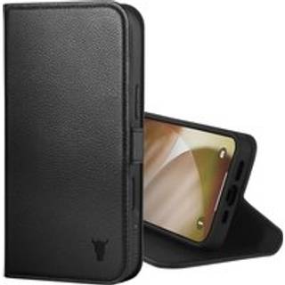 iPhone 17 Leather Case (MagSafe Charging) - Black