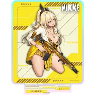 Goddess of Victory: Nikke Crouching Series Acrylic Stand Rupee Holographic 14 cm