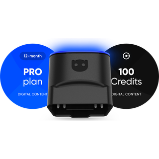 OBDeleven 3 PRO Pack (12 mdr) Inkl. 100 kreditter - iOS & Android - Bildiagnostik Scanner